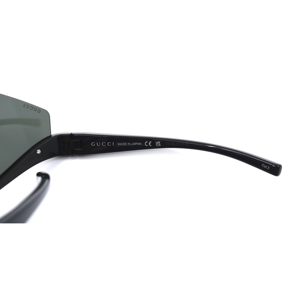 NEW GUCCI GG1650S 001 BLACK GREY UNISEX AUTHENTIC SUNGLASSES - Picture 7 of 8